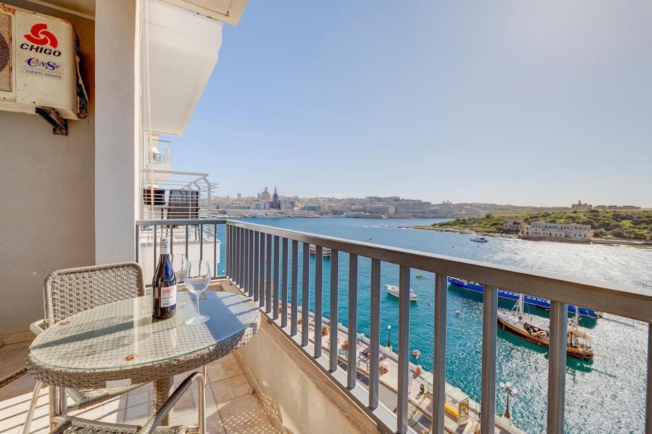 Marvellous Apartment With Valletta And Harbour Views スリーマ エクステリア 写真