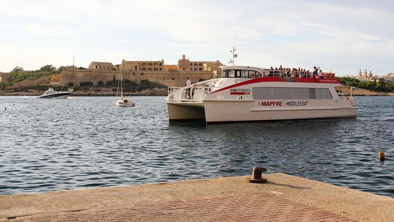 Marvellous Apartment With Valletta And Harbour Views スリーマ エクステリア 写真